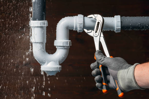 Professional Sewer Line Repair technician working in Somerville, IN